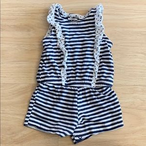 Infant girls summer romper